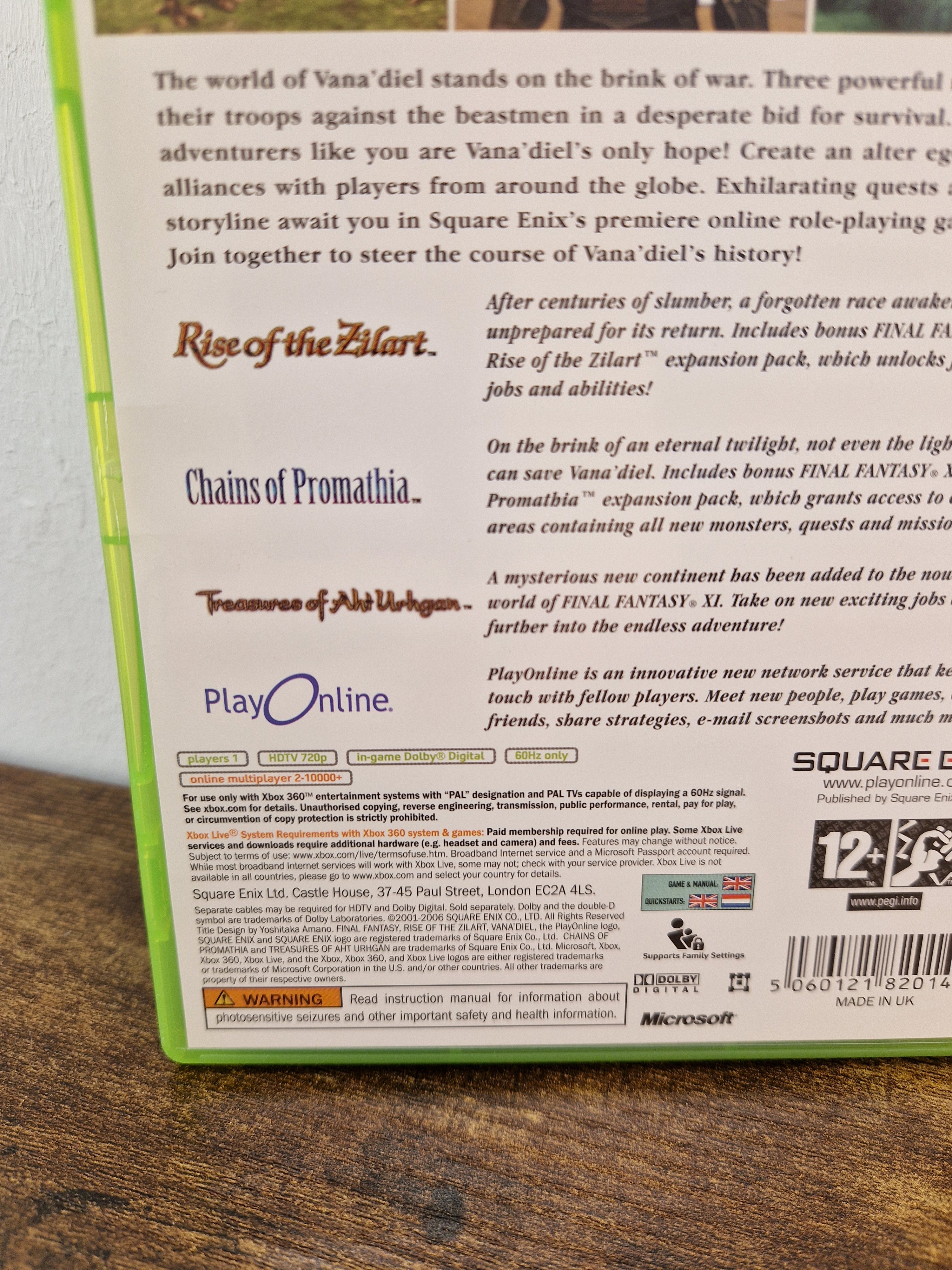 Final Fantasy 11 (XI) online