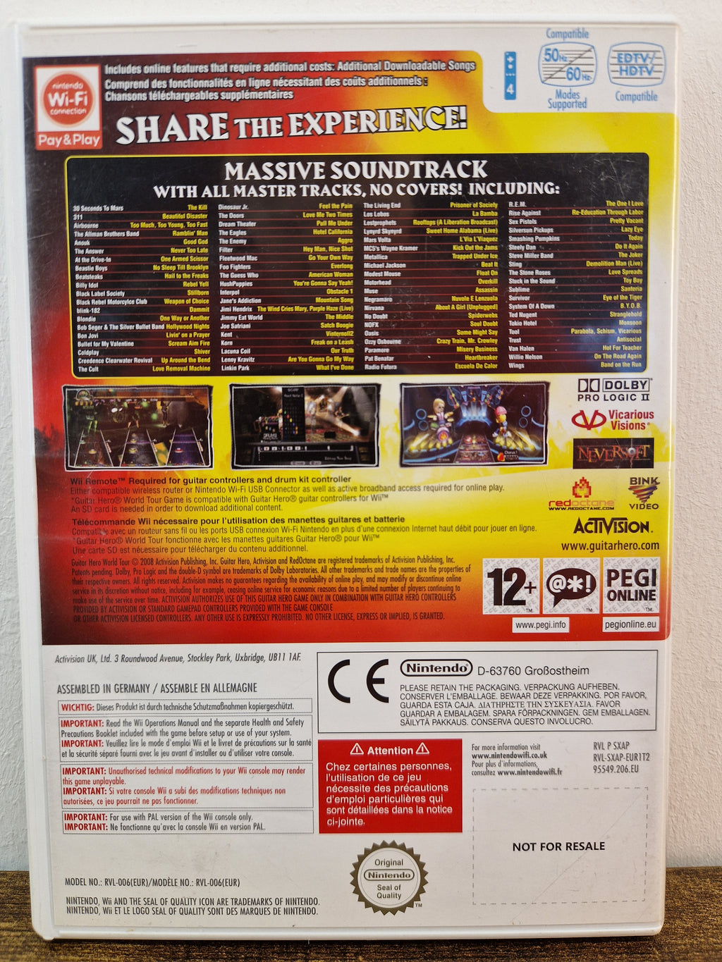 Guitar Hero World Tour