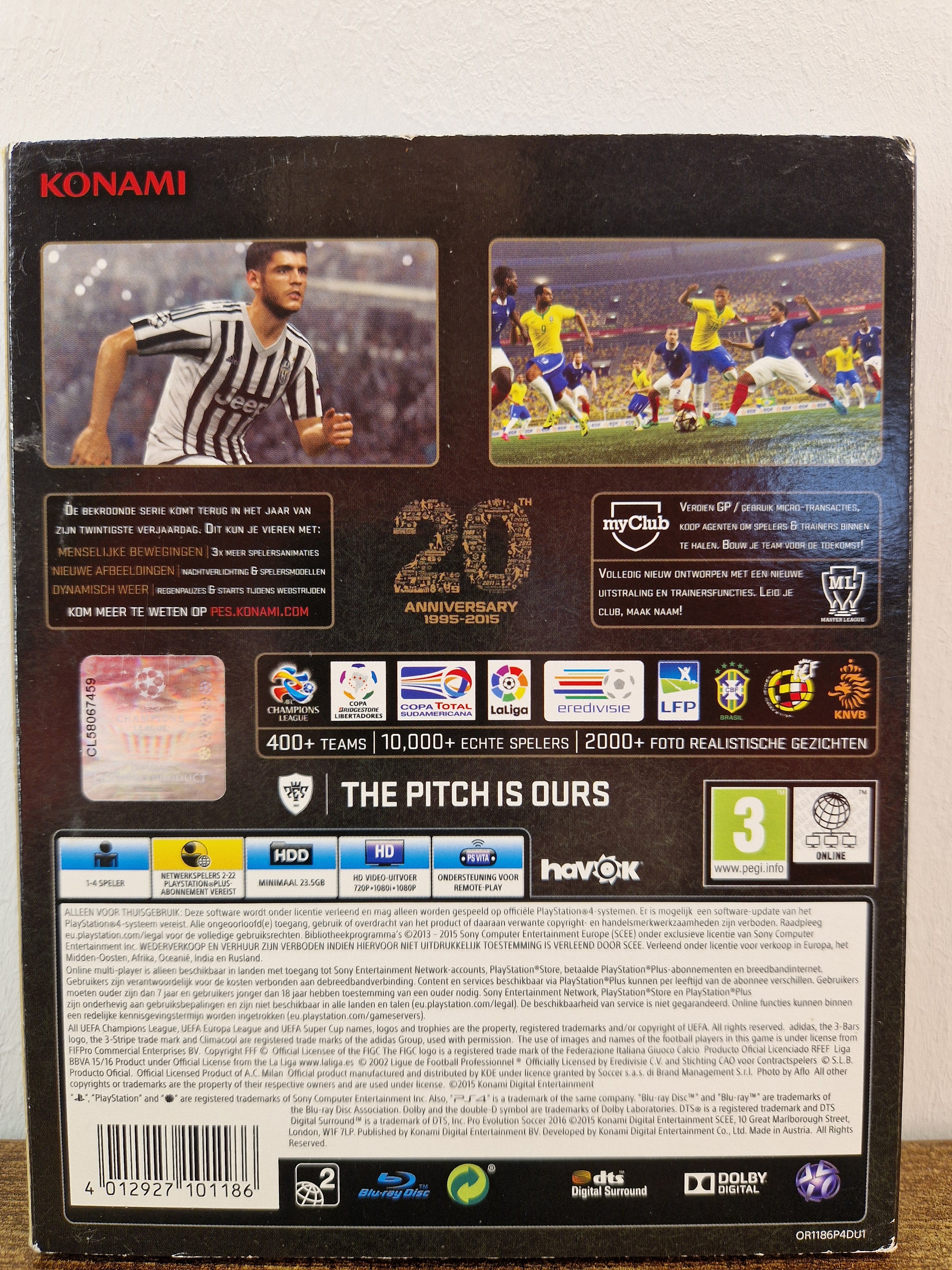 Pro Evolution Soccer 2016 (PES 2016) [Dag 1 editie]