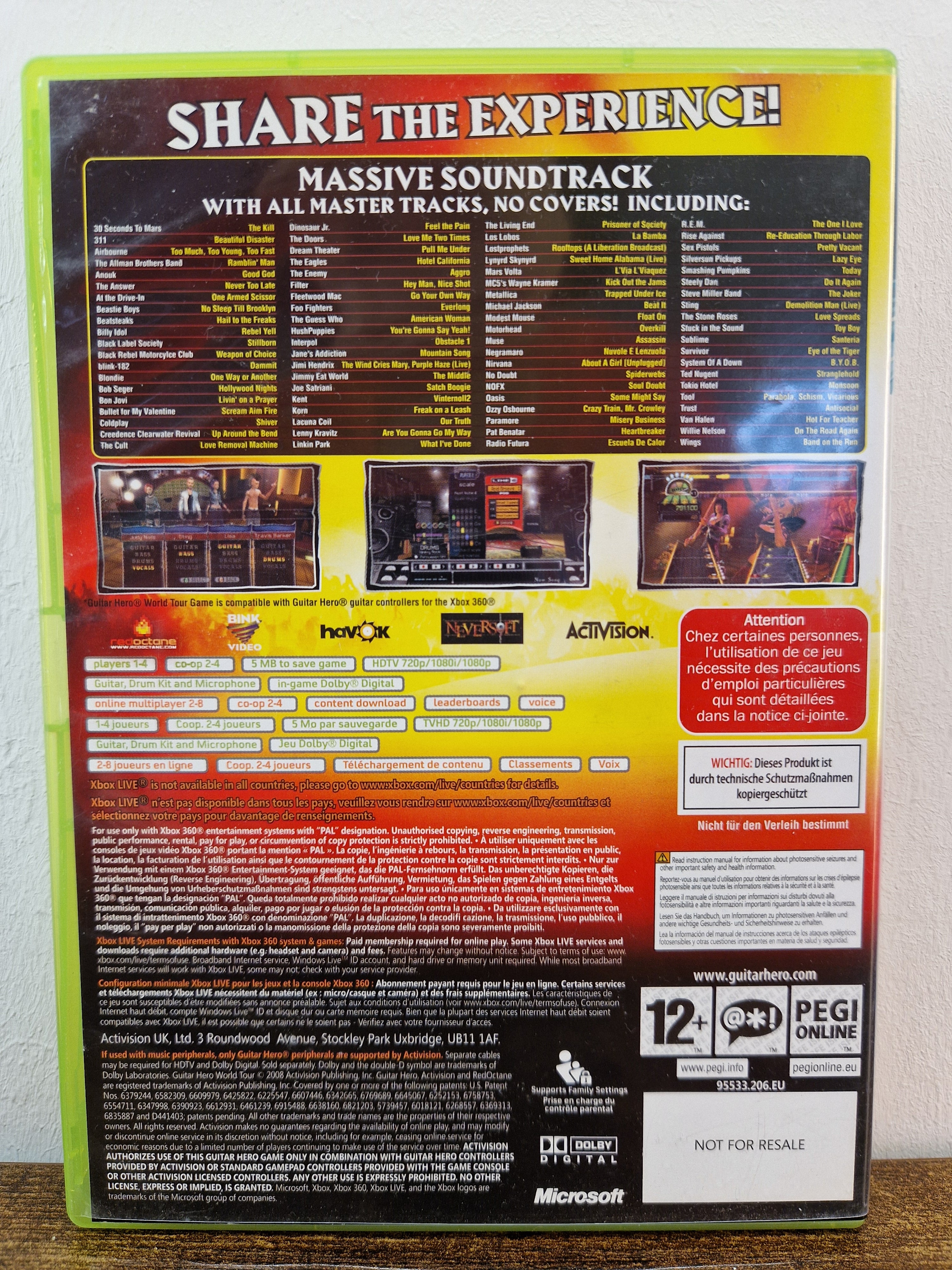 Guitar Hero World Tour