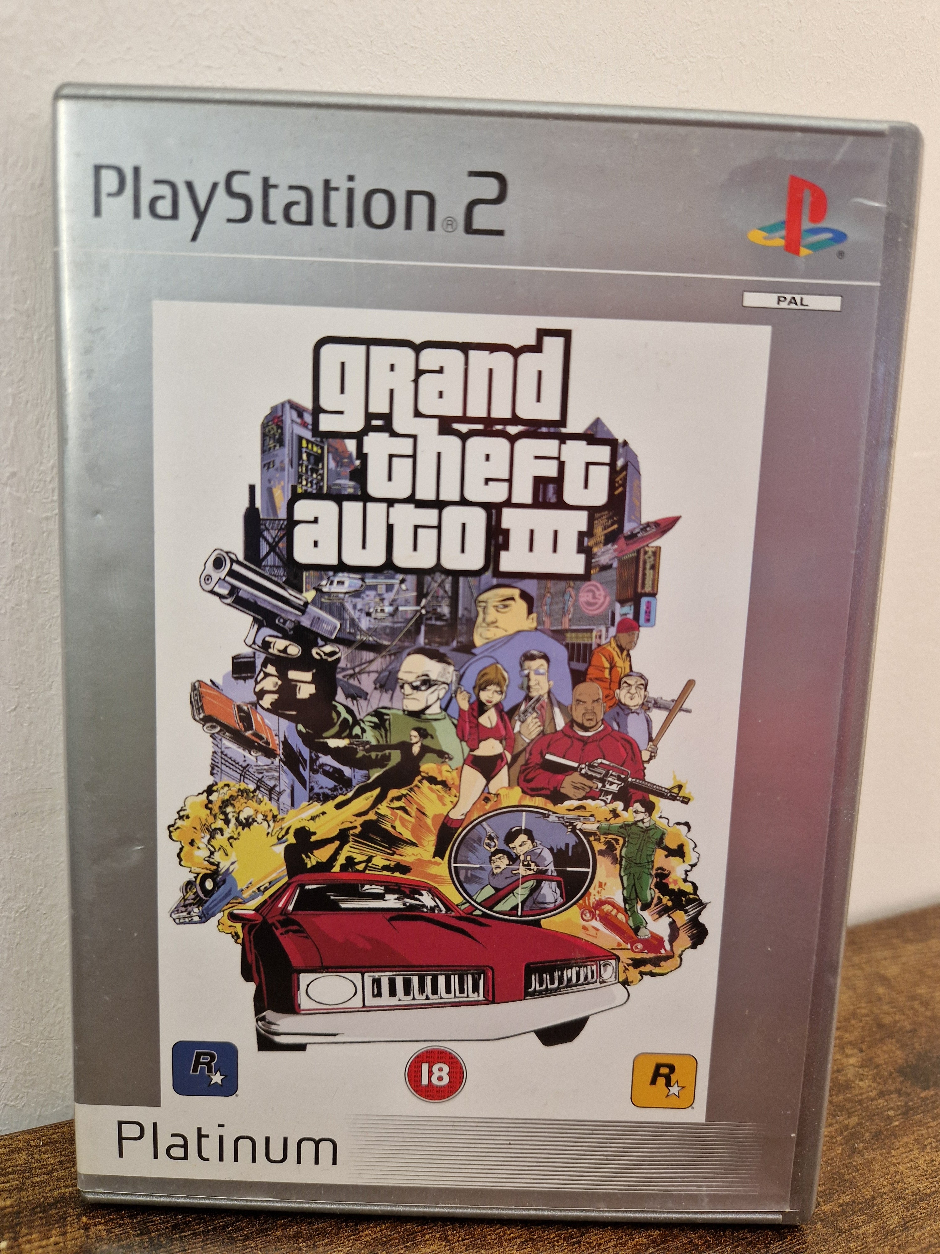 Grand Theft Auto 3 (GTA3) [Platinum editie]