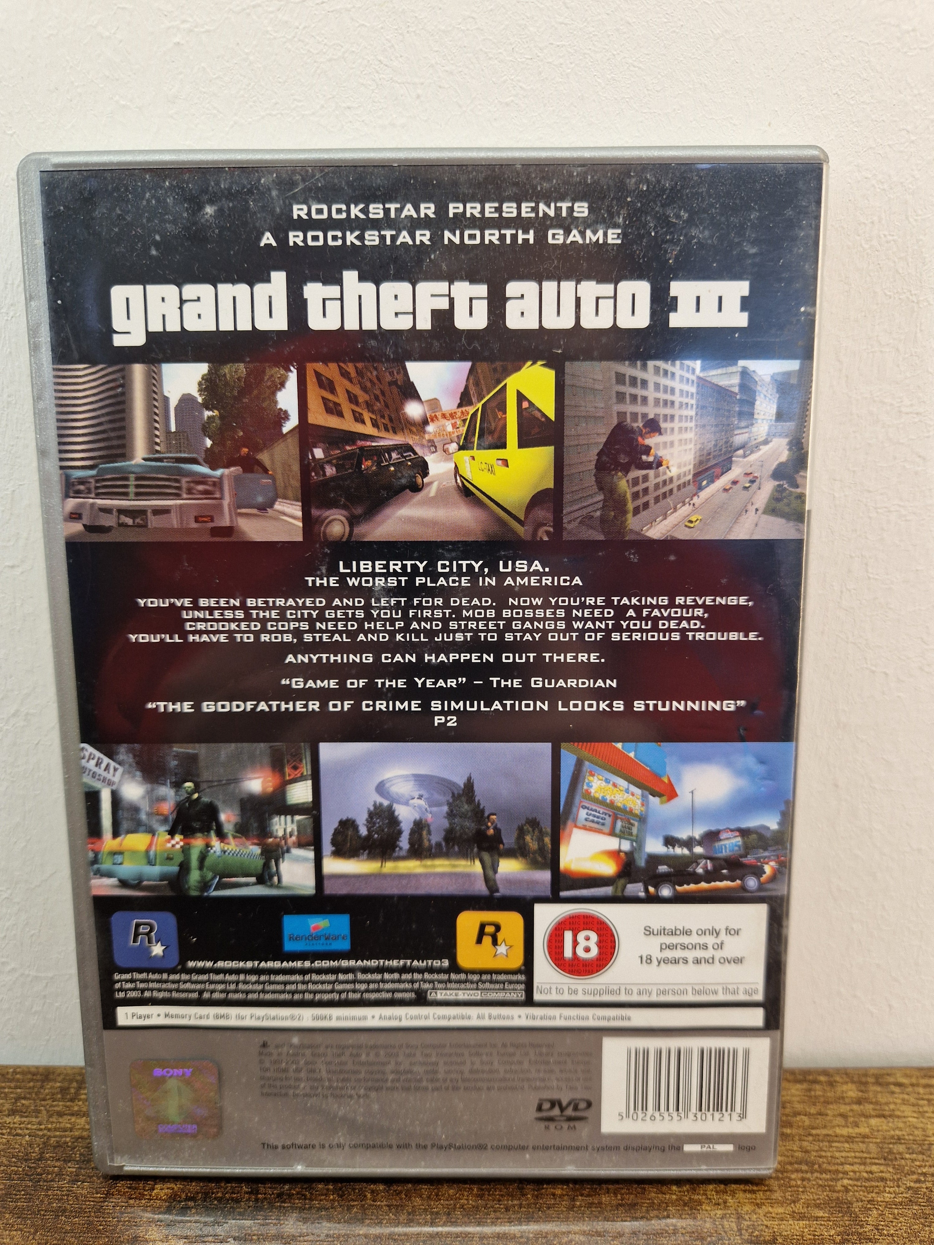 Grand Theft Auto 3 (GTA3) [Platinum editie]
