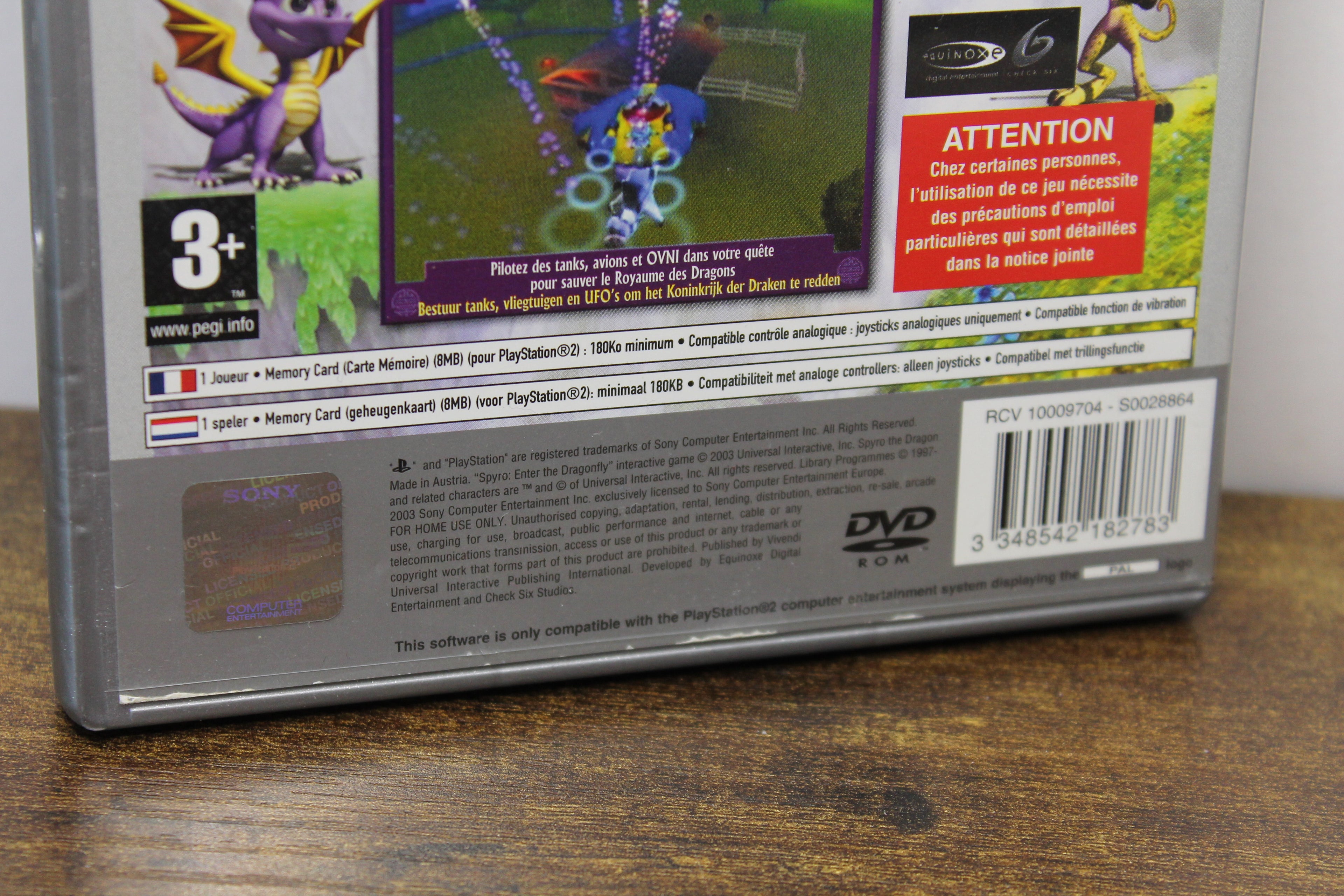 Spyro enter the dragonfly [platinum editie]