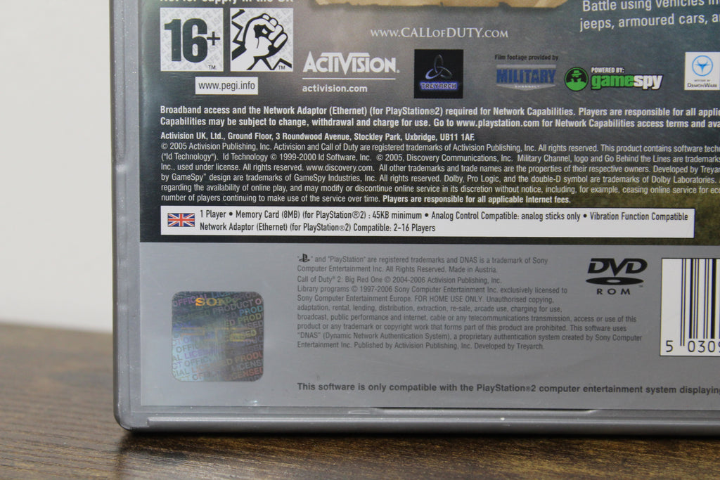 Call of Duty 2 Big Red One [platinum editie]