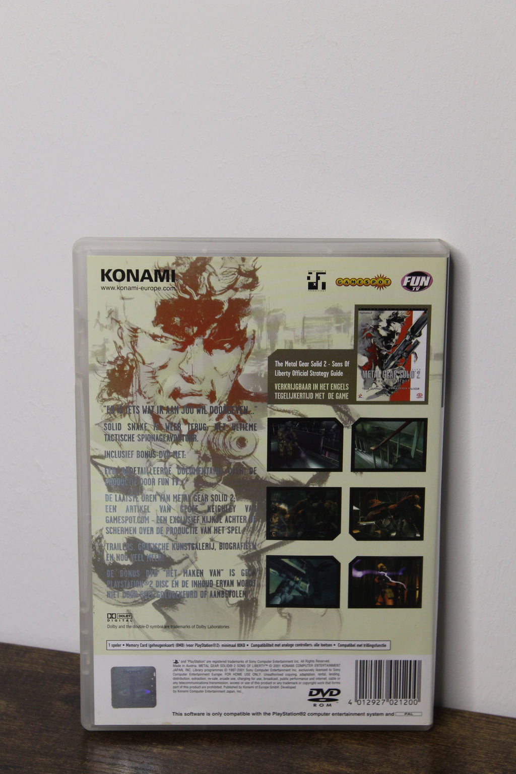 Metal Gear Solid 2 Sons of Liberty