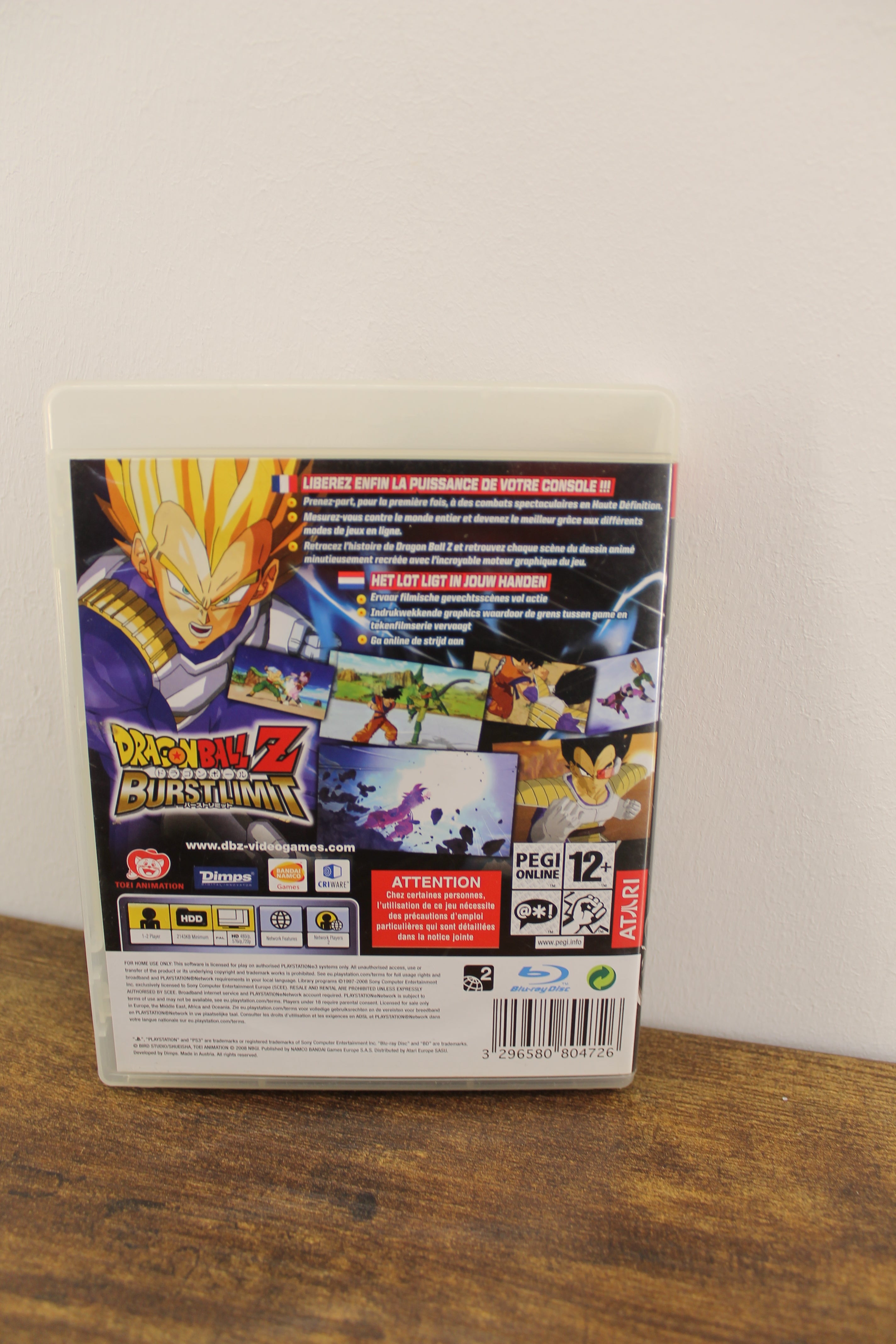 Dragonball Z burst limit