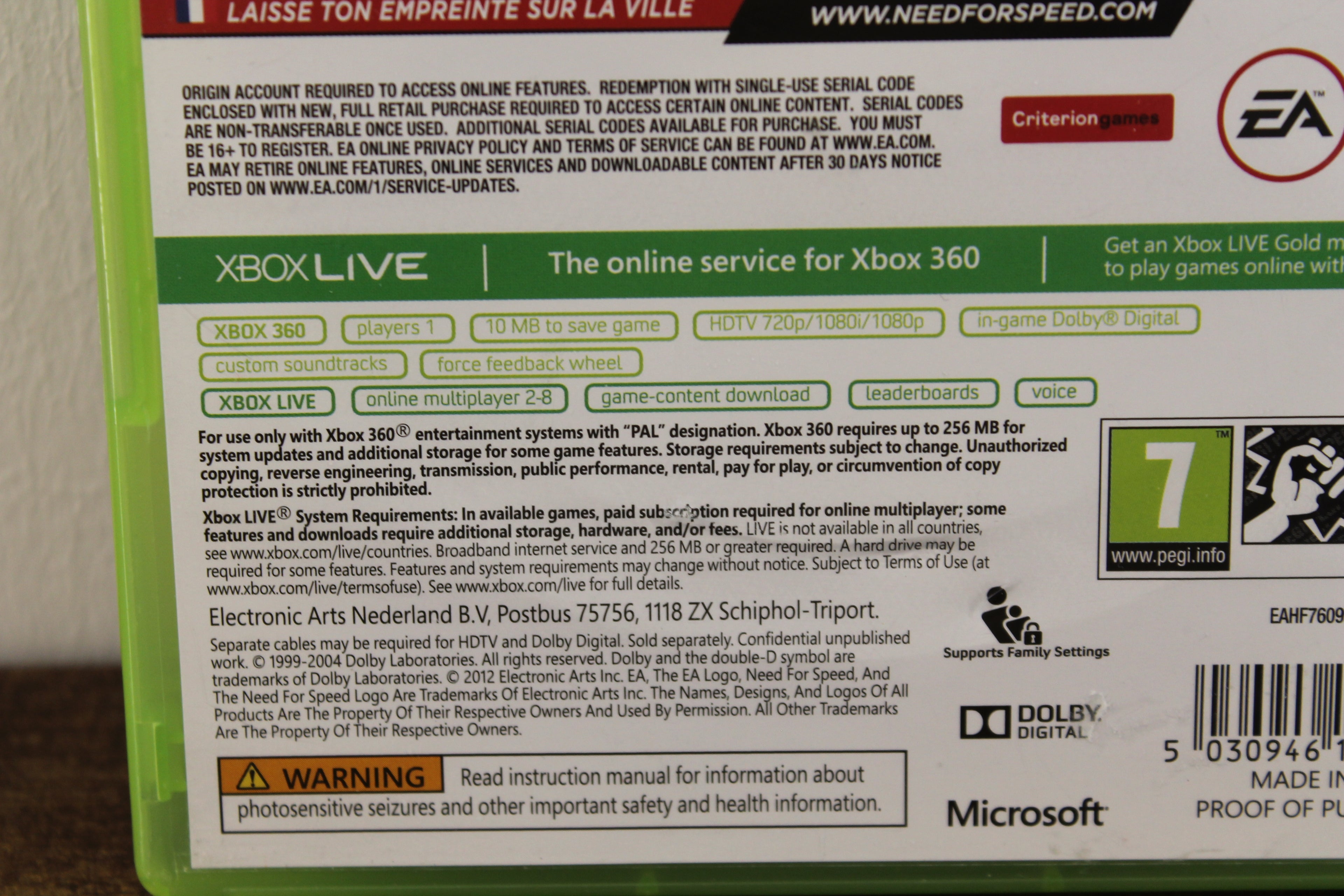 Need for speed most wanted