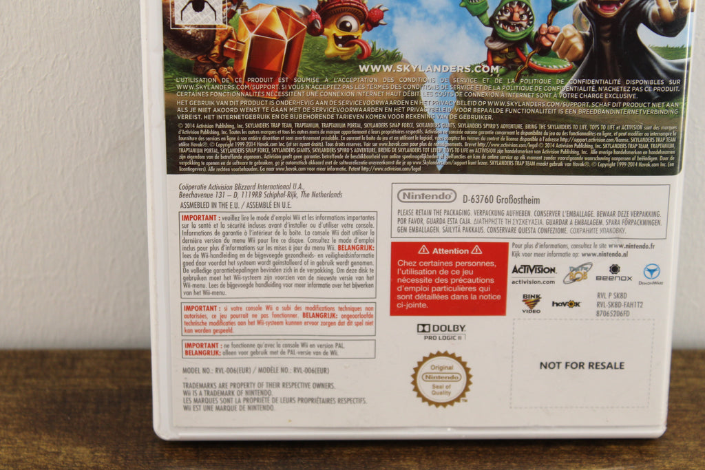 Skylanders trap team