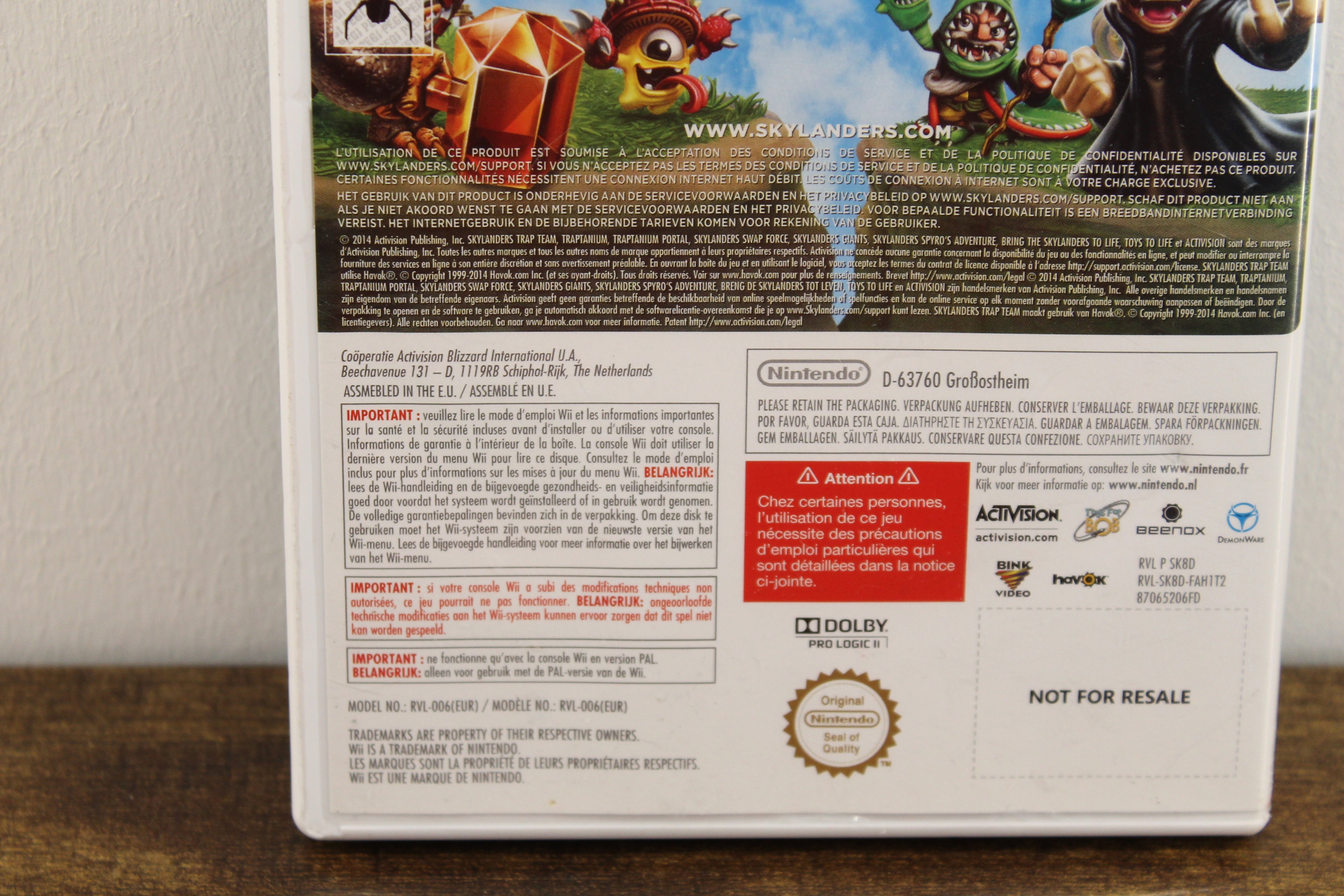 Skylanders trap team