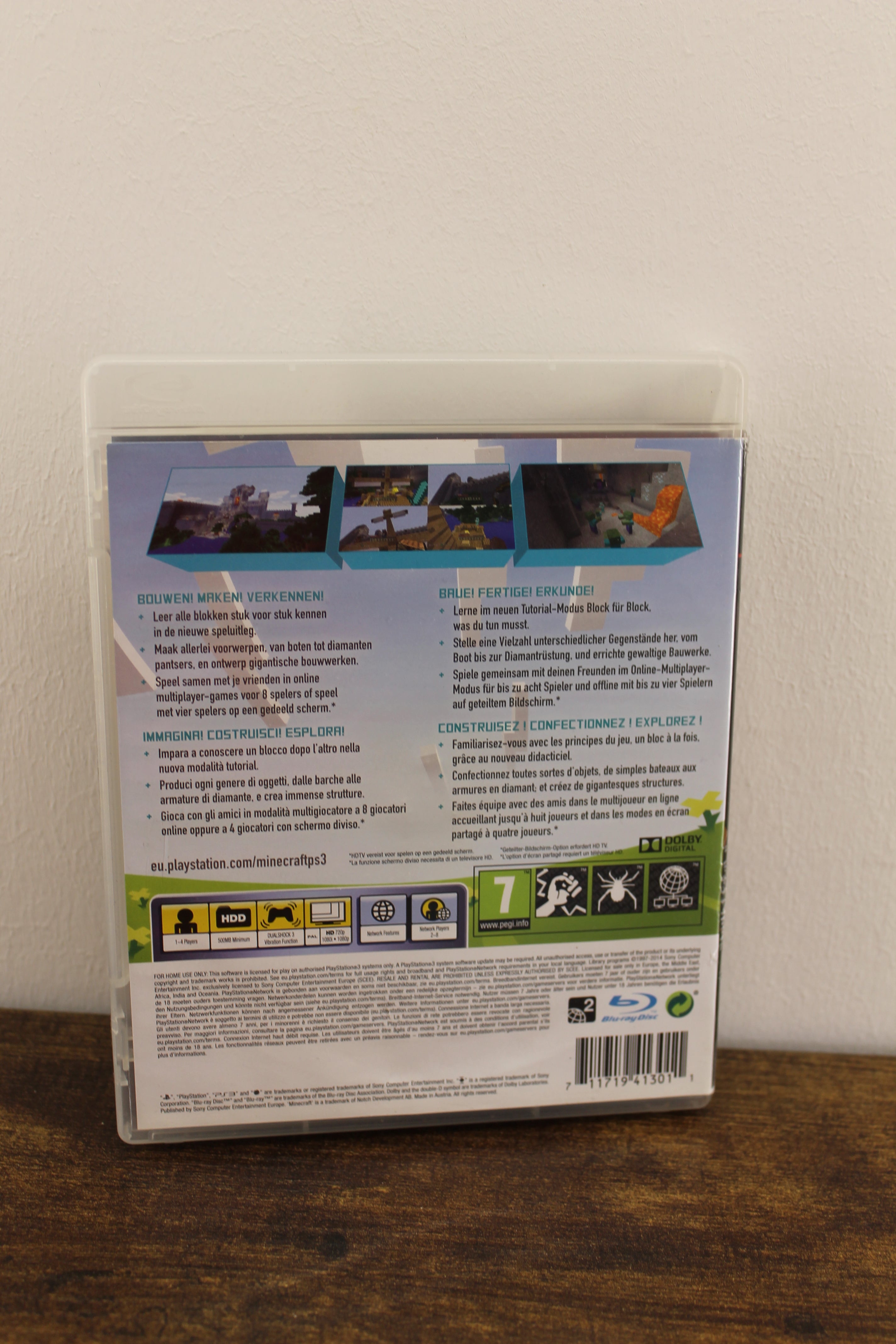 Minecraft Playstation 3 edition