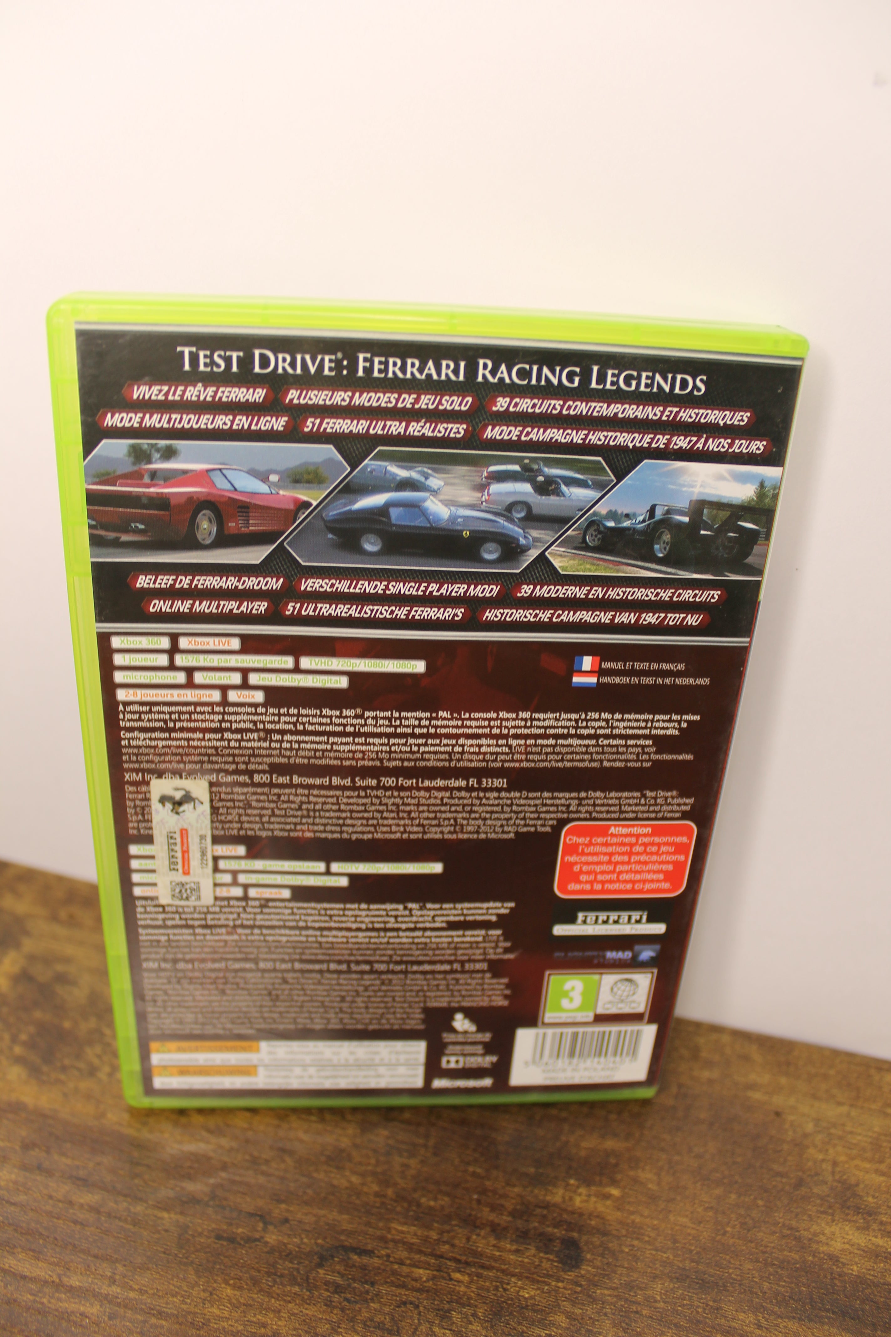 Test drive Ferrari racing legends